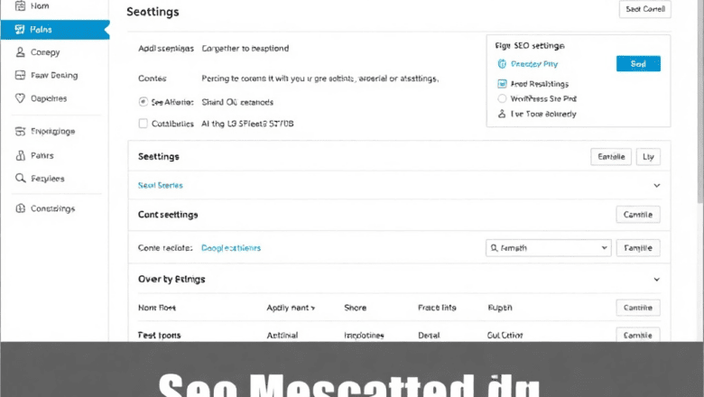 WordPress SEO Ayarları