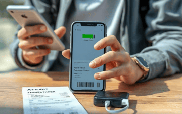 Telefonun Şarjı Biterse Elektronik Bilet Nasıl Gösterilir?