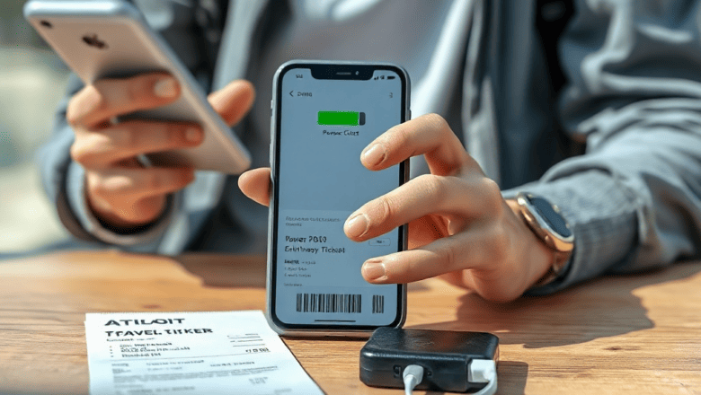 Telefonun Şarjı Biterse Elektronik Bilet Nasıl Gösterilir?