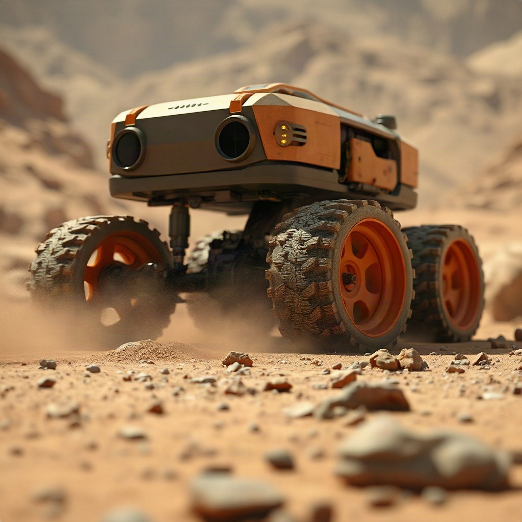 uzay robot tekerlekleri